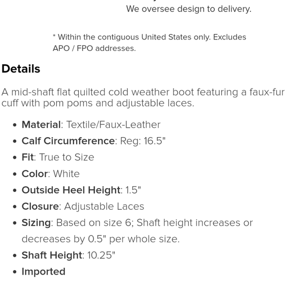 💎White Fur Snow Boots💎 - Picture 5 of 5